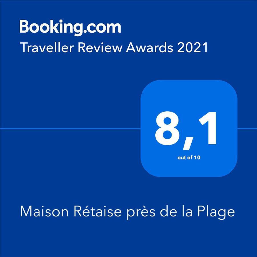 Maison Retaise Pres De La Plage Saint-Clément-des-Baleines Екстериор снимка